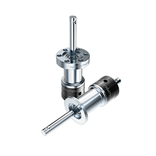 Elastomer sealed rotary shaft feedthroughs