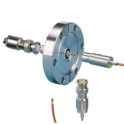 MHV Coaxial Feedthroughs on CF Flange