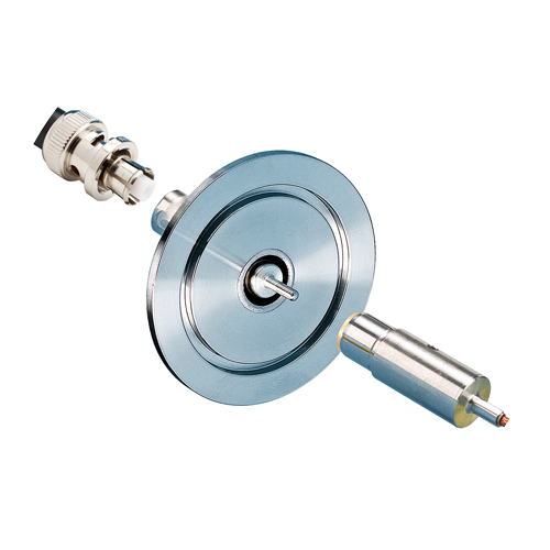 SHV-5 Single-Ended Coaxial ISO NW KF Feedthrougs