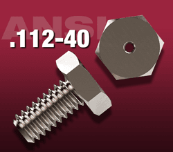 #4-40 vented hex head screws