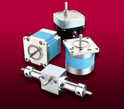 NEMA 11 stepper motor, NEMA 12 stepper motor, AC gear motor and pneumatic operator