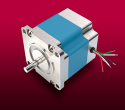 NEMA 12 stepper motor on its side