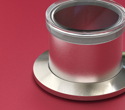 ISO KF / LF Flange, Magnetic Standard Length Viewports on
