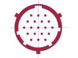 19 Pin Circular feedthrough drawing 19 Pin Circular feedthrough drawing