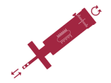 Ultrahigh Ultra High In-Vacuum UHV HV Linear Feedthroughs Motion and Manipulation drawing