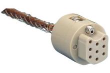 9 Pin UHV Female PEEK connector to Round / Circular cable / wire assembly 9 Pin UHV Female PEEK connector to Round / Circular cable / wire assembly