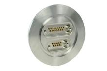 9D-15D-K50, 24 Pin Feedthrough on a KF50 Flange 9D-15D-K50, 24 Pin Feedthrough on a KF50 Flange