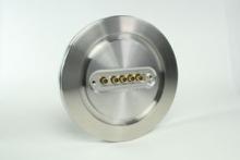 5-Coax Feedthrough on a LF63 Flange 5-Coax Feedthrough on a LF63 Flange