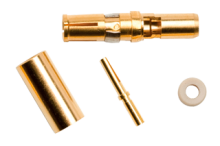 Coax Contact - Female (TYPE: T-4) Coax Contact - Female (TYPE: T-4)