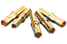 Standard Power Contacts - Female, TYPE: T-3 - 12 AWG Standard Power Contacts - Female, TYPE: T-3 - 12 AWG