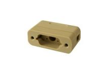 1-Coax and 4-Instrumentation - Male - UHV Connector 1-Coax and 4-Instrumentation - Male - UHV Connector