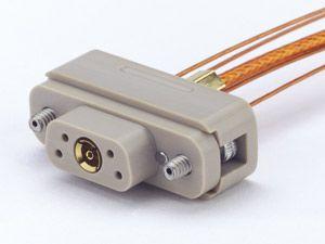 Connector to Cable - 1 Coax, 4 Instrumentation, Female Connector to Cable - 1 Coax, 4 Instrumentation, Female