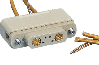 Connector to Cable - 2 Thermocouple Pair 2 Power Pins Connector to Cable - 2 Thermocouple Pair 2 Power Pins