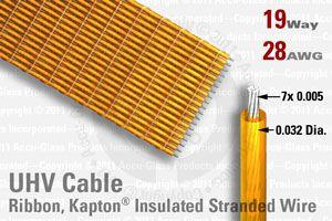 19 Way, Kapton Insulated - Ribbon Cable