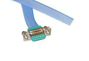 Connector to Cable - 9 Way Female - DAP, FEP Connector to Cable - 9 Way Female - DAP, FEP