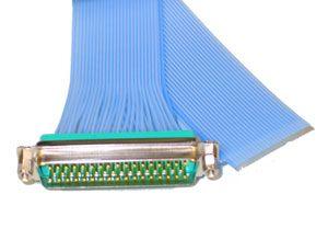 Connector to Cable - 50 Way Male - DAP, FEP Connector to Cable - 50 Way Male - DAP, FEP