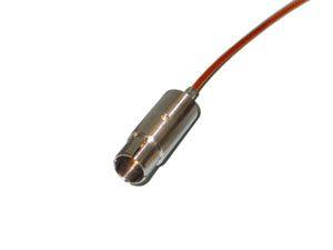 Kapton-Insulated, 26 AWG, 50 OHM Coaxial Cable with Accu-Fast™ 500 Connector on One End
