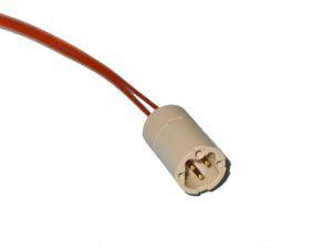 Connector to Cable - 3 Power Male, PEEK Circular