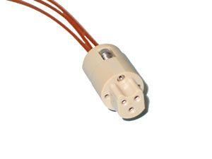 Connector to Cable - 3 Power Female, PEEK Circular Connector to Cable - 3 Power Female, PEEK Circular