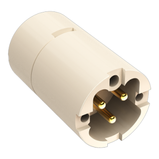 UHV Connector - 3C - Male, PEEK Circular