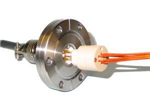 6CP-KIT-275, 6 Pin Circular Feedthrough Kit and Cables on a 2.75" CF Flange