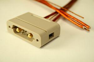 Connector to Cable - 2 TC Pairs and 2 Power - Male, Type-K Connector to Cable - 2 TC Pairs and 2 Power - Male, Type-K