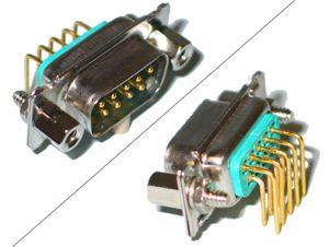 HV PCB Connector - 9 Pin - Male