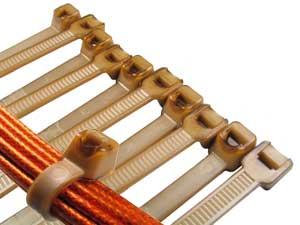 PEEK Cable / Zip Ties - 7.4" Long