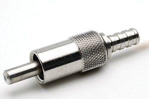 SMA 905 Aluminum Fiber Connector - 400µm