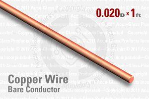 Copper Conductors with an Outside Diameter of 0.02"