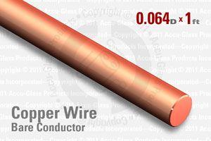 Copper Conductors with an Outside Diameter of 0.064"