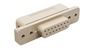 UHV Connector - Panel Mount 15D Female Connector