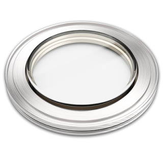 Corning 7056 Glass Viewport - NW160 LF Flange