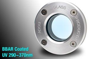 NW40 KF flange, Demountable /AR Coated Quartz Viewport NW40 KF flange, Demountable /AR Coated Quartz Viewport