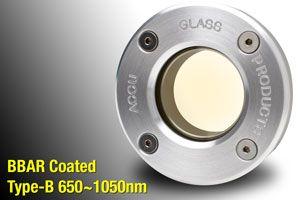 NW40 KF flange, Demountable /AR Coated Quartz Viewport NW40 KF flange, Demountable /AR Coated Quartz Viewport