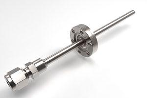 Single .250 Tube / 1.33 CF Flange (Bare Tube End)