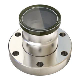 1.25 View, Std-Length Viewport, Non-Magnetic - 2.75 CF Flange 1.25 View, Std-Length Viewport, Non-Magnetic - 2.75 CF Flange