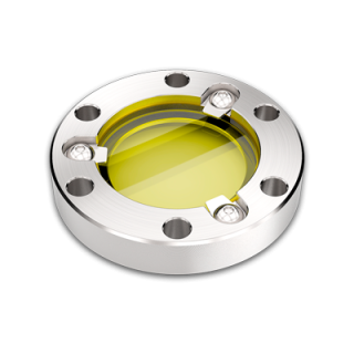 Leaded Glass Shield - 2.75 CF Flange Leaded Glass Shield - 2.75 CF Flange