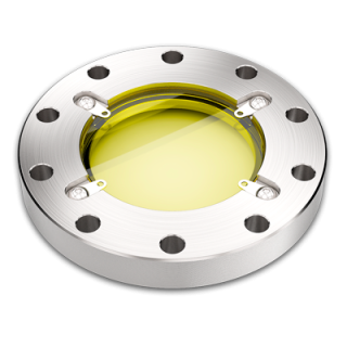 Leaded Glass Shield - 4.63 CF Flange