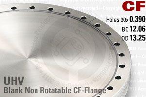 13.25" CF Conflat® Blank Flange