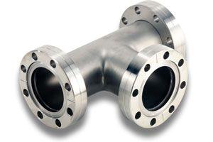 3.38" CF Flanged - Tee Fitting