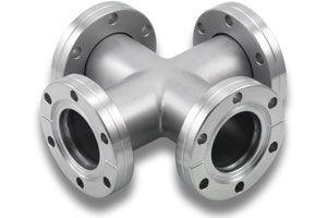 2.75" CF Flanged - 4 way Cross