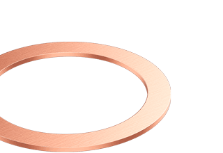 Copper Gaskets 'Large-Bore' for 4.50" CF flange