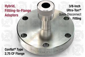 3/8" Ultra-Torr Fitting to 2.75" CF Flange Adapter