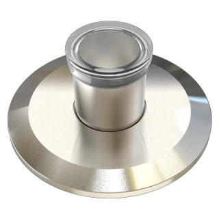 0.75 View, Std-Length Viewport - ISO NW50 KF / Magnetic 0.75 View, Std-Length Viewport - ISO NW50 KF / Magnetic