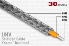 30 AWG, Kapton-Insulated Shielded Cables
