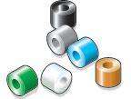 Color-Coded Identification Beads - 0.040" ID Color-Coded Identification Beads - 0.040" ID