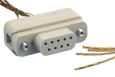 Connector to Cable - 4 Thermocouple Pairs / Female Connector to Cable - 4 Thermocouple Pairs / Female