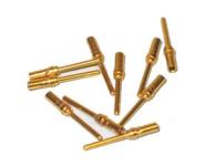 Gold Pins - Male (TYPE: T-2) 10-Pack, .040 Inch