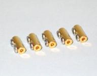 Pack of 5 In-Line Connectors with an Inner Diameter of 0.072"